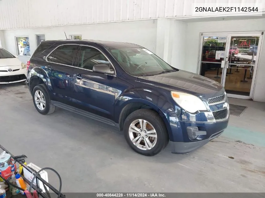 2015 Chevrolet Equinox Ls VIN: 2GNALAEK2F1142544 Lot: 40844228