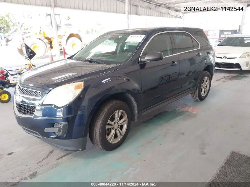 2015 Chevrolet Equinox Ls VIN: 2GNALAEK2F1142544 Lot: 40844228