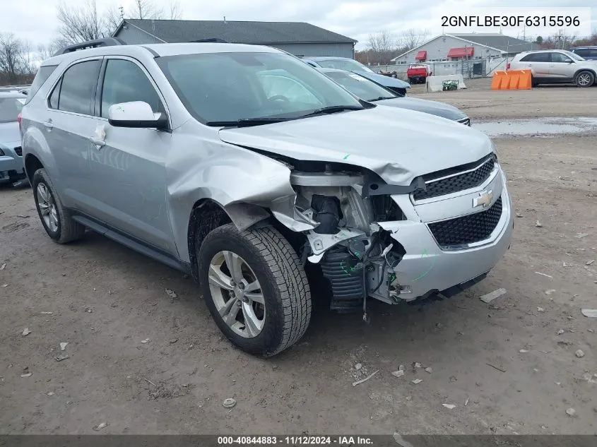 2015 Chevrolet Equinox 1Lt VIN: 2GNFLBE30F6315596 Lot: 40844883