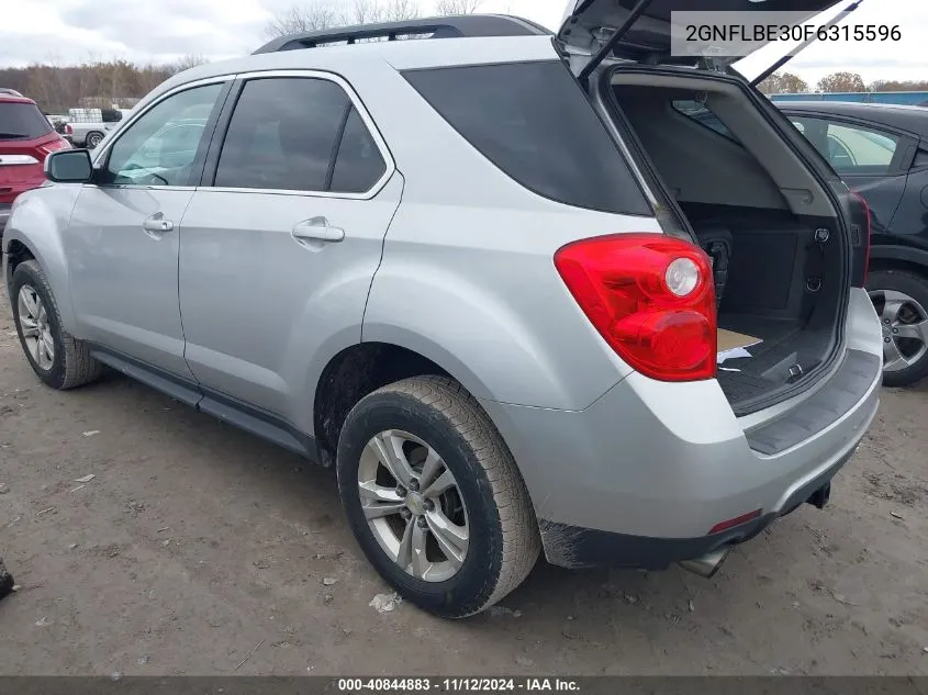 2015 Chevrolet Equinox 1Lt VIN: 2GNFLBE30F6315596 Lot: 40844883