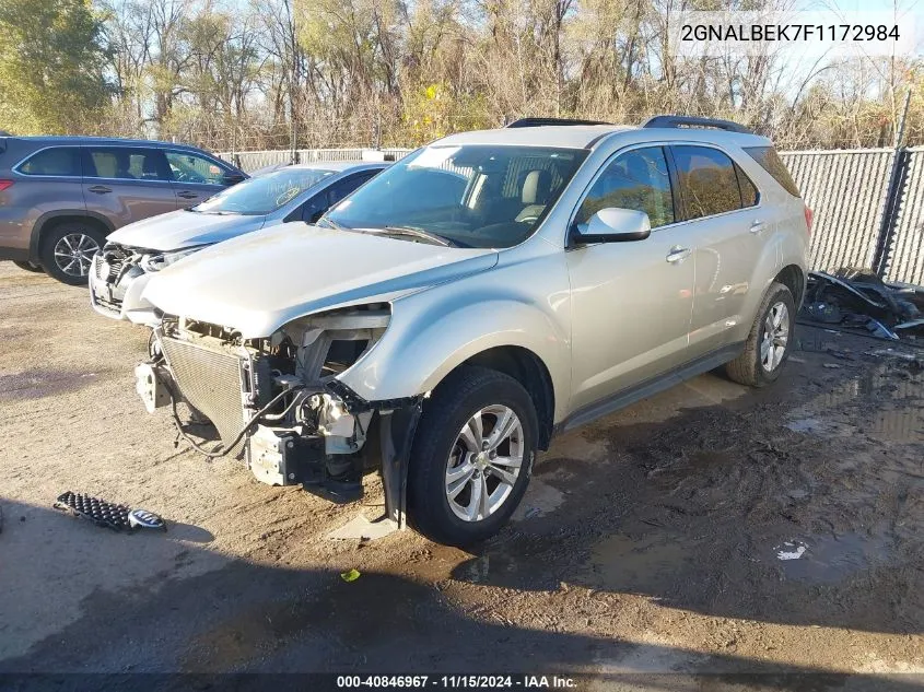 2015 Chevrolet Equinox 1Lt VIN: 2GNALBEK7F1172984 Lot: 40846967