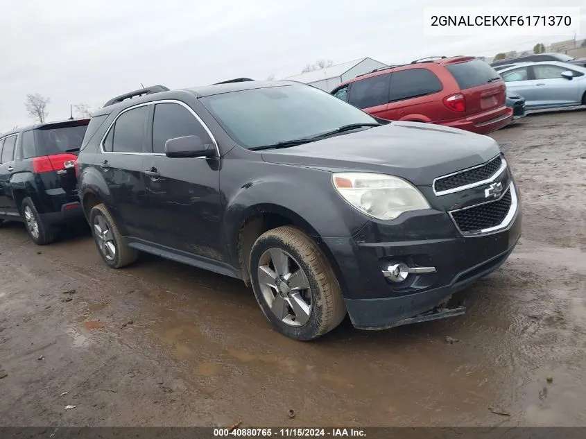 2015 Chevrolet Equinox 2Lt VIN: 2GNALCEKXF6171370 Lot: 40880765