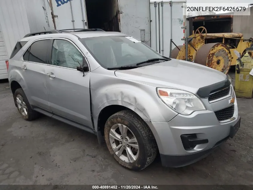 2015 Chevrolet Equinox 1Lt VIN: 2GNFLFEK2F6426679 Lot: 40891452