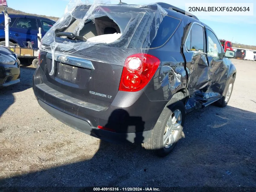 2015 Chevrolet Equinox 1Lt VIN: 2GNALBEKXF6240634 Lot: 40915316