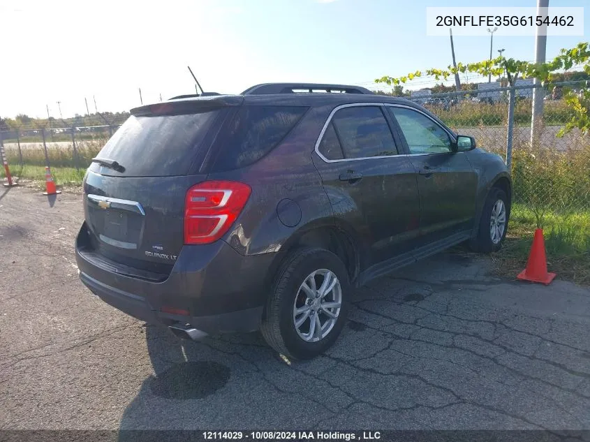 2GNFLFE35G6154462 2016 Chevrolet Equinox