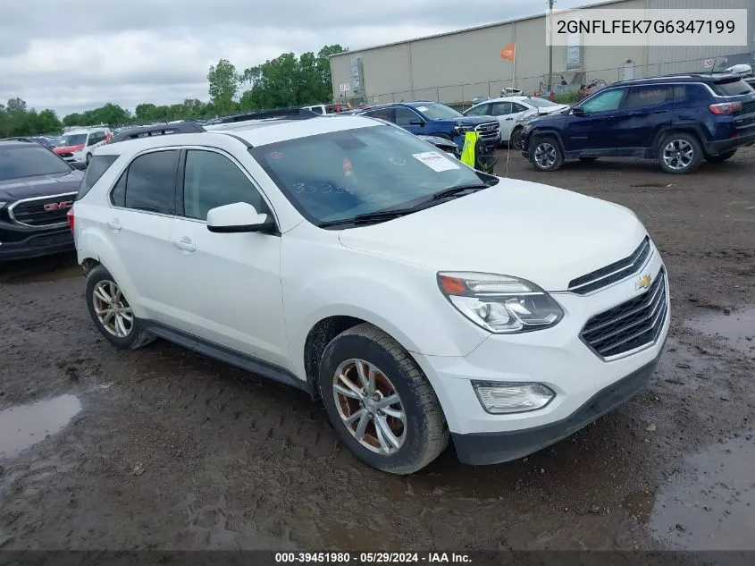 2GNFLFEK7G6347199 2016 Chevrolet Equinox Lt