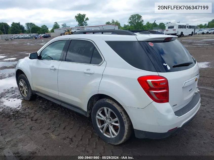 2GNFLFEK7G6347199 2016 Chevrolet Equinox Lt