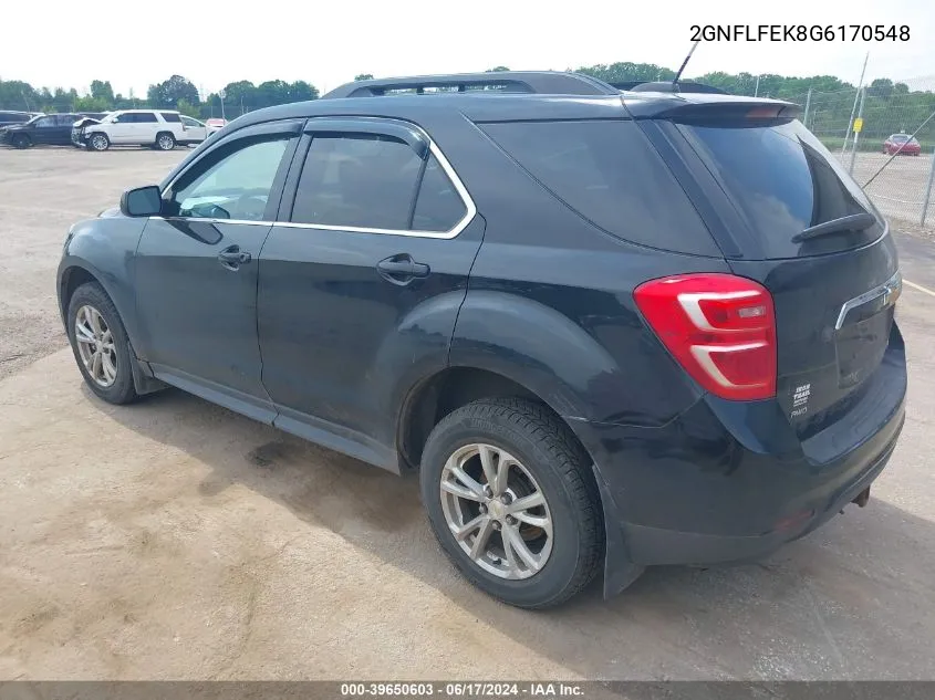 2GNFLFEK8G6170548 2016 Chevrolet Equinox Lt