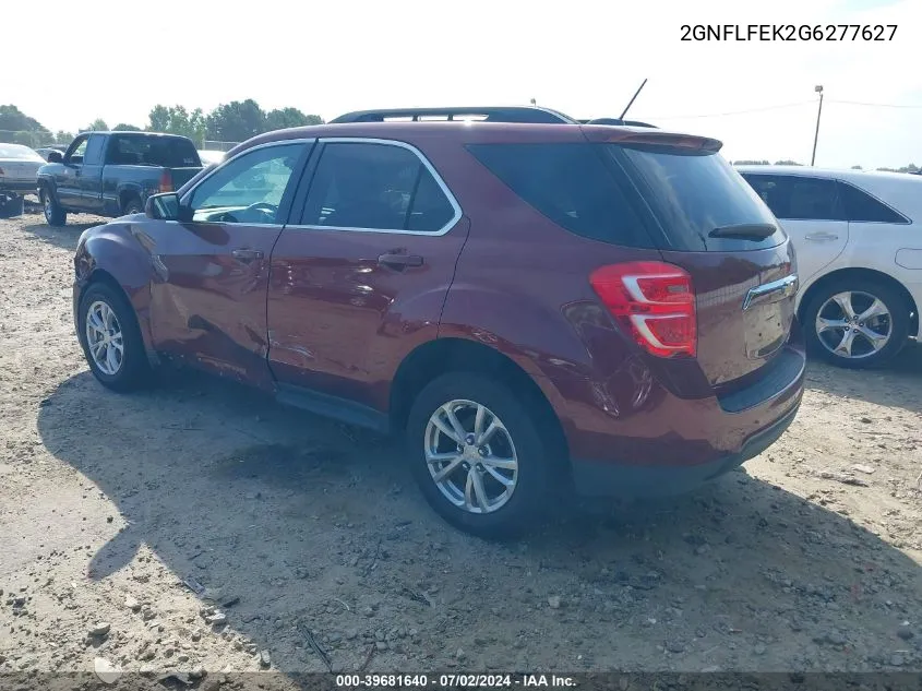 2GNFLFEK2G6277627 2016 Chevrolet Equinox Lt