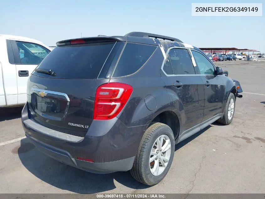 2GNFLFEK2G6349149 2016 Chevrolet Equinox Lt