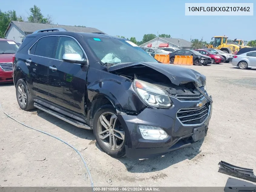 1GNFLGEKXGZ107462 2016 Chevrolet Equinox Ltz