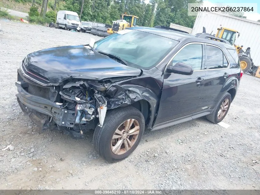 2GNALCEK2G6237864 2016 Chevrolet Equinox Lt