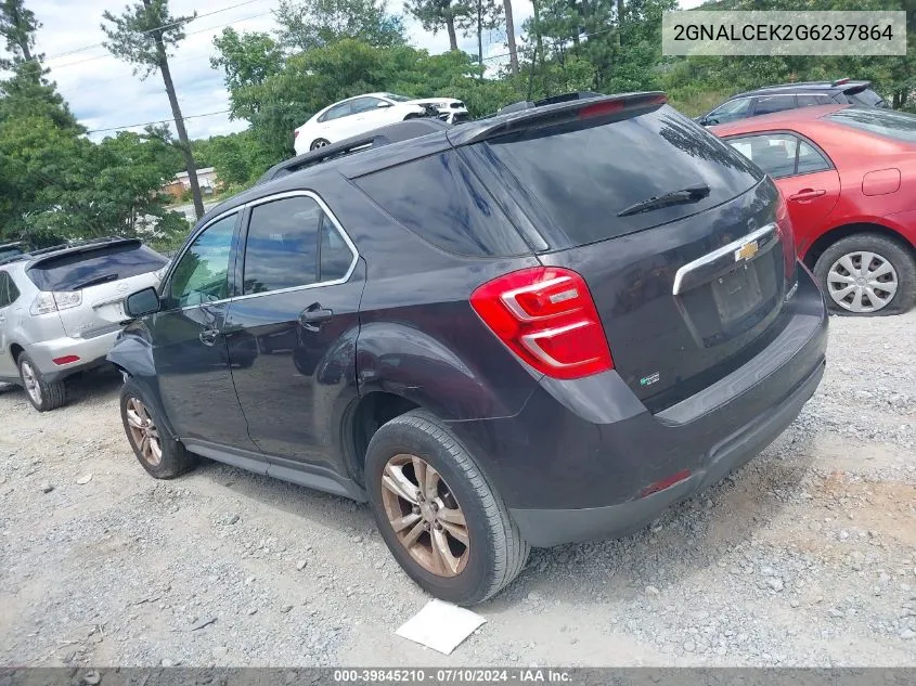 2GNALCEK2G6237864 2016 Chevrolet Equinox Lt