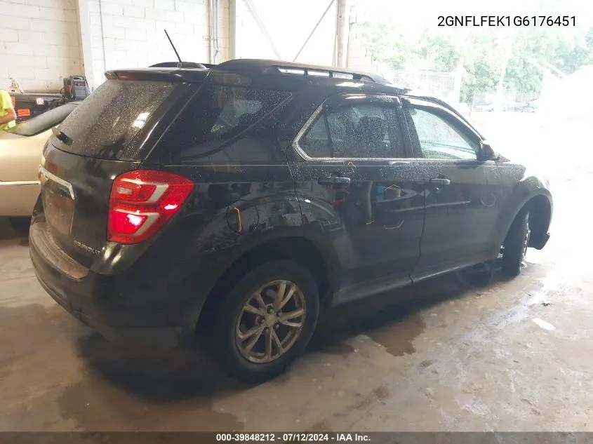 2GNFLFEK1G6176451 2016 Chevrolet Equinox Lt