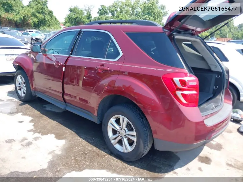 2GNALCEK7G6165477 2016 Chevrolet Equinox Lt