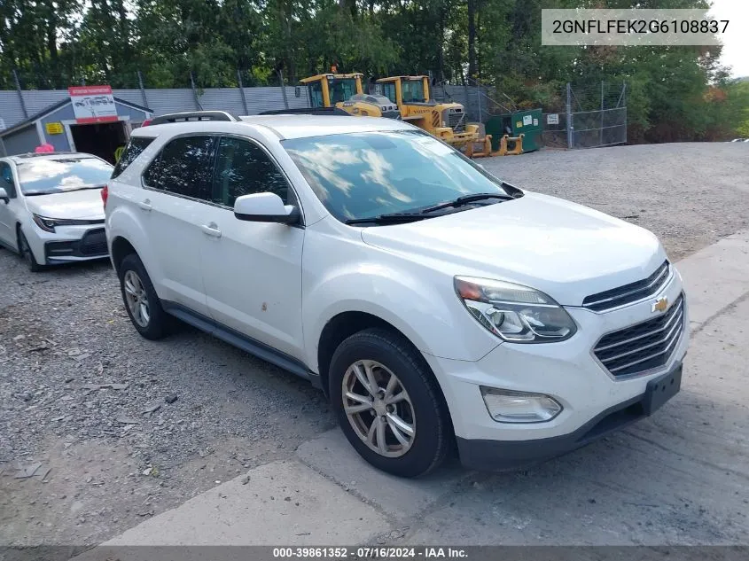 2GNFLFEK2G6108837 2016 Chevrolet Equinox Lt