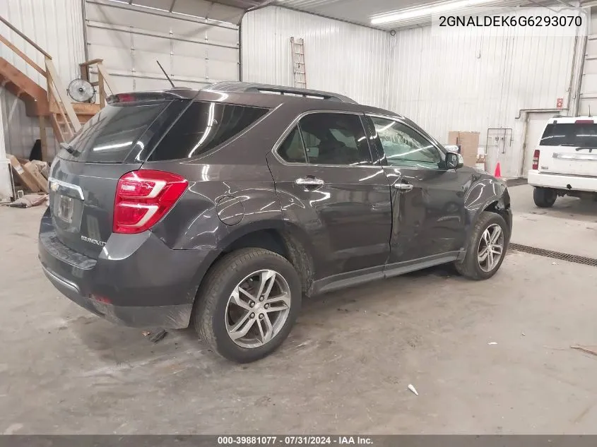 2GNALDEK6G6293070 2016 Chevrolet Equinox Ltz