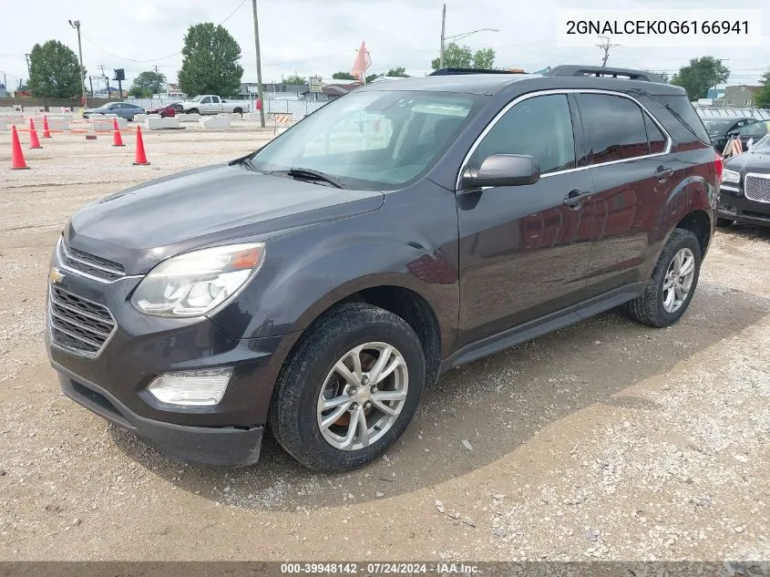 2GNALCEK0G6166941 2016 Chevrolet Equinox Lt