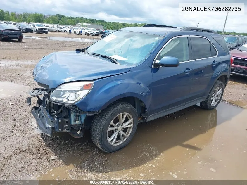 2GNALCEK7G6282735 2016 Chevrolet Equinox Lt