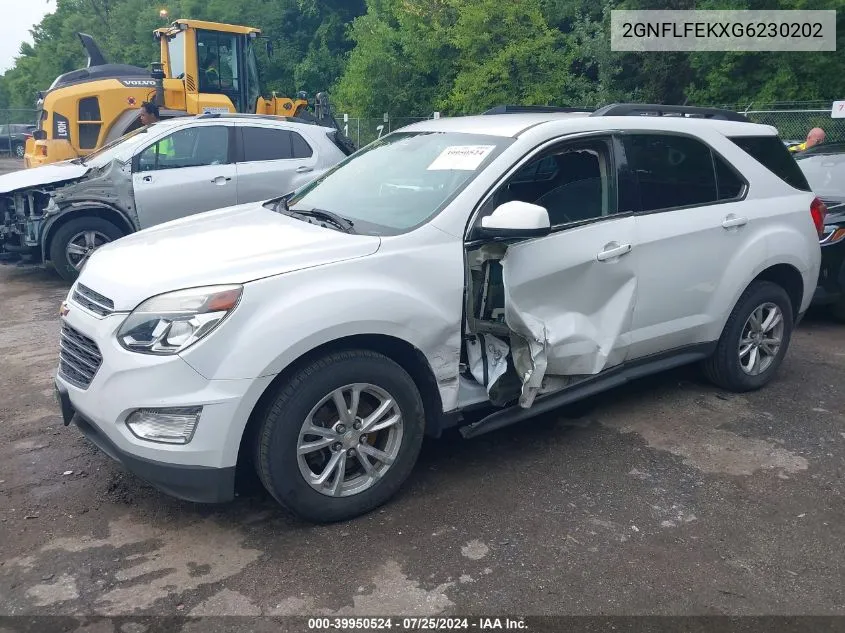 2GNFLFEKXG6230202 2016 Chevrolet Equinox Lt