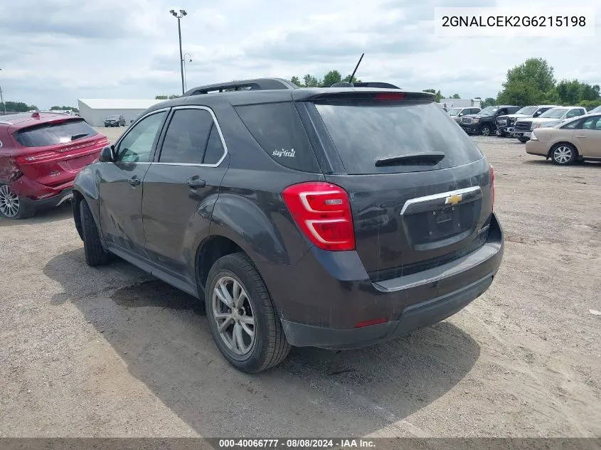 2GNALCEK2G6215198 2016 Chevrolet Equinox Lt