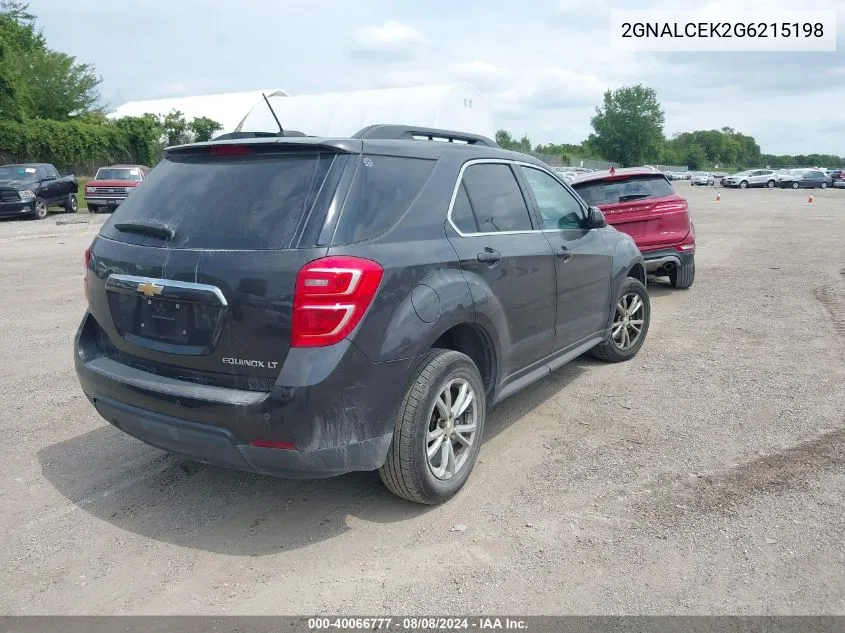 2GNALCEK2G6215198 2016 Chevrolet Equinox Lt