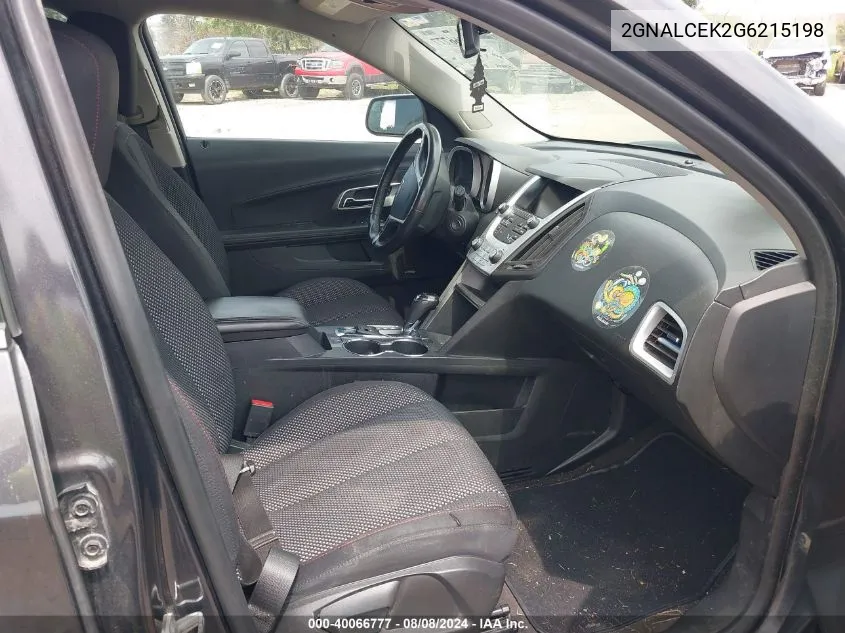 2GNALCEK2G6215198 2016 Chevrolet Equinox Lt