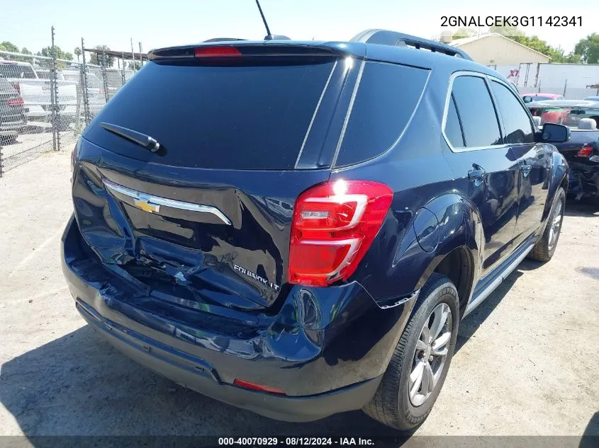 2GNALCEK3G1142341 2016 Chevrolet Equinox Lt