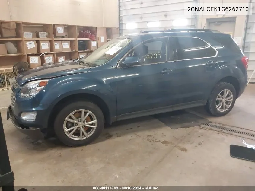 2GNALCEK1G6262710 2016 Chevrolet Equinox Lt