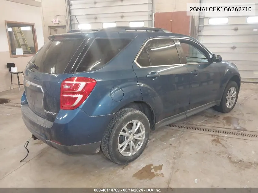 2GNALCEK1G6262710 2016 Chevrolet Equinox Lt