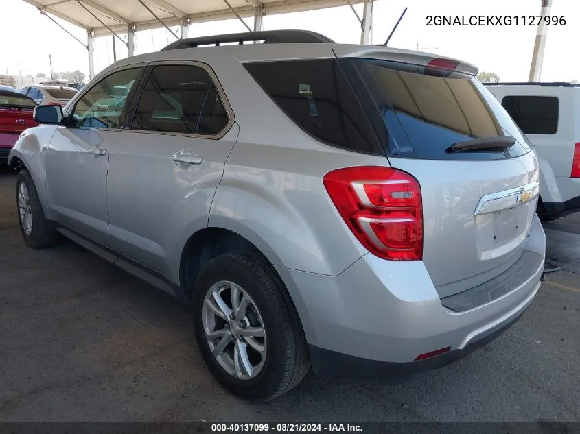 2GNALCEKXG1127996 2016 Chevrolet Equinox Lt