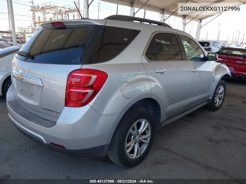 2GNALCEKXG1127996 2016 Chevrolet Equinox Lt