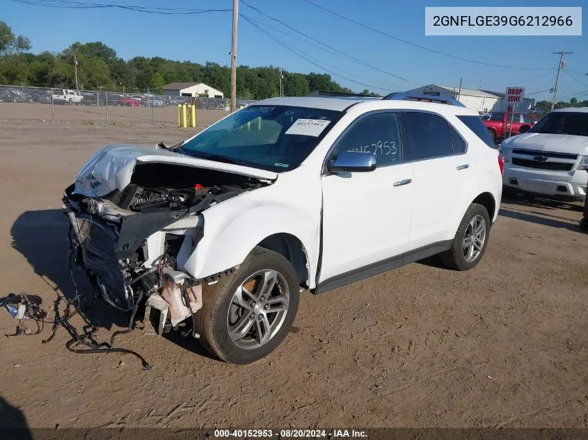 2GNFLGE39G6212966 2016 Chevrolet Equinox Ltz