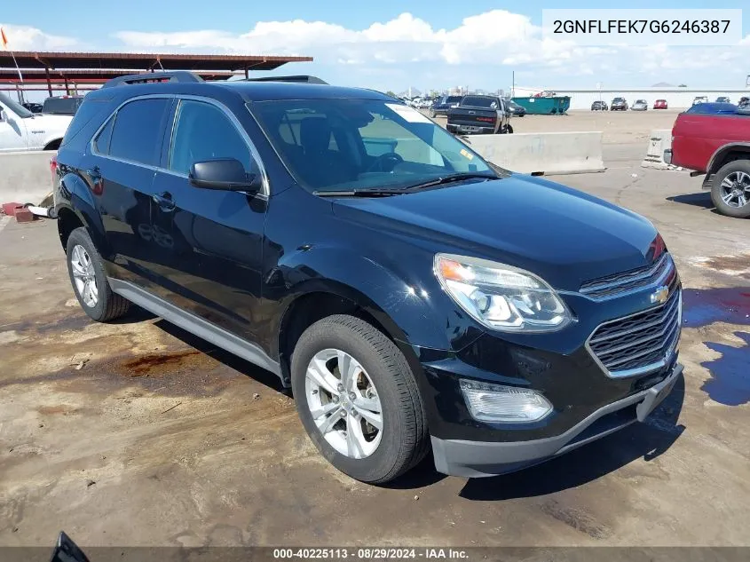 2GNFLFEK7G6246387 2016 Chevrolet Equinox Lt