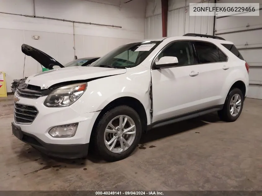 2016 Chevrolet Equinox Lt VIN: 2GNFLFEK6G6229466 Lot: 40249141