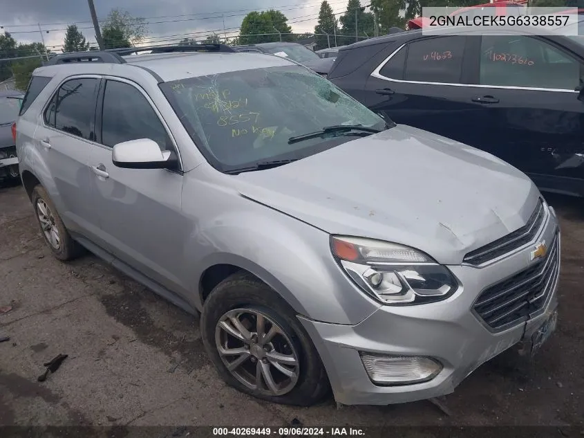 2016 Chevrolet Equinox Lt VIN: 2GNALCEK5G6338557 Lot: 40269449