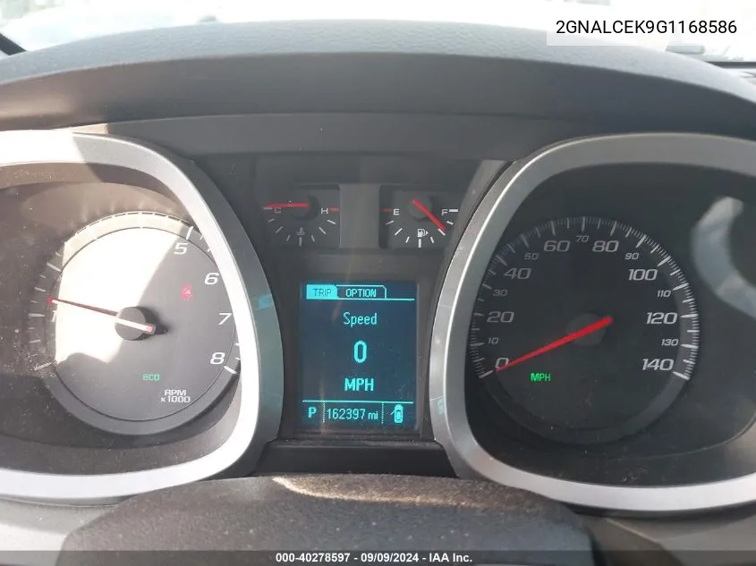 2GNALCEK9G1168586 2016 Chevrolet Equinox Lt