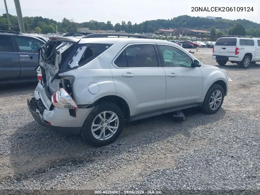 2GNALCEK2G6109124 2016 Chevrolet Equinox Lt