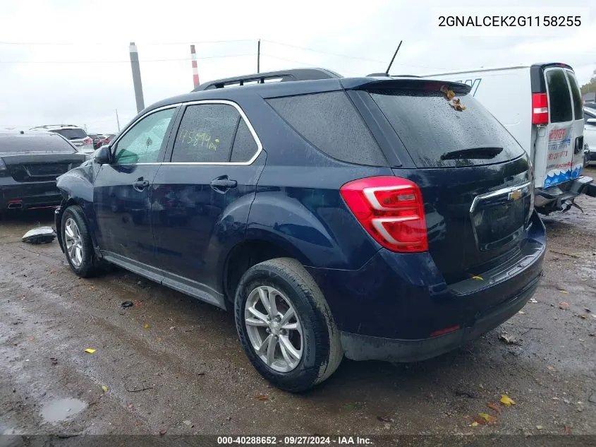 2GNALCEK2G1158255 2016 Chevrolet Equinox Lt