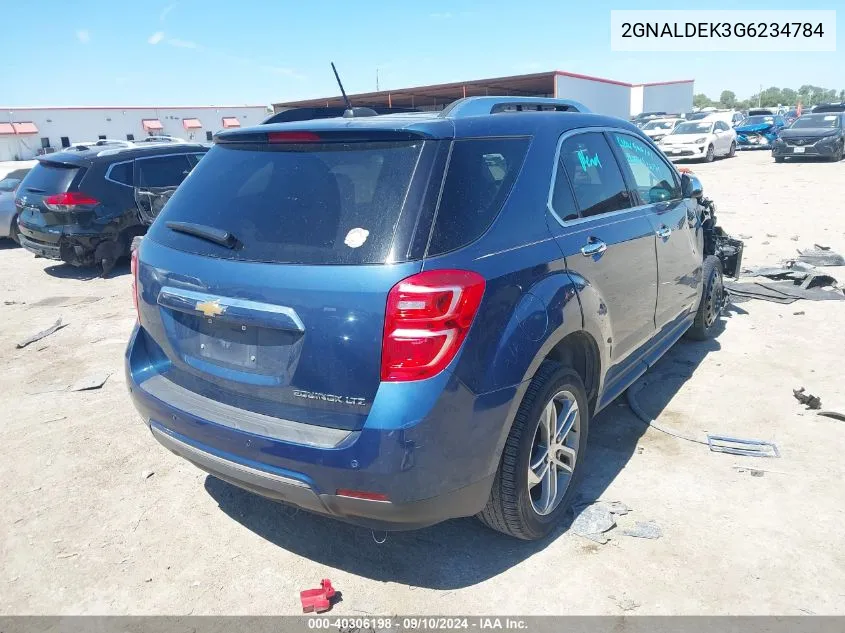 2GNALDEK3G6234784 2016 Chevrolet Equinox Ltz