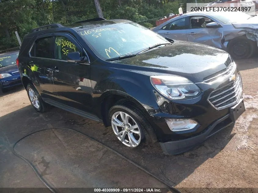 2016 Chevrolet Equinox Lt VIN: 2GNFLFE37G6224897 Lot: 40309909