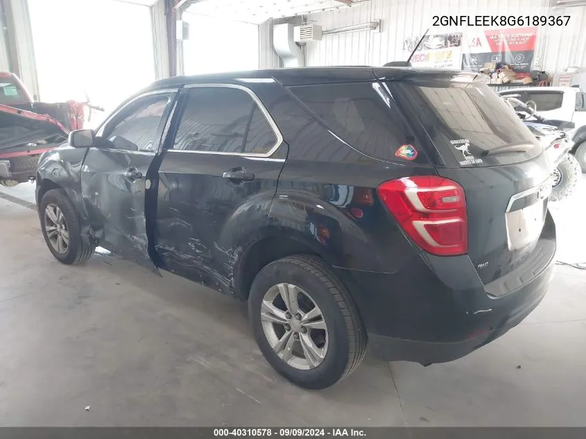 2GNFLEEK8G6189367 2016 Chevrolet Equinox Ls