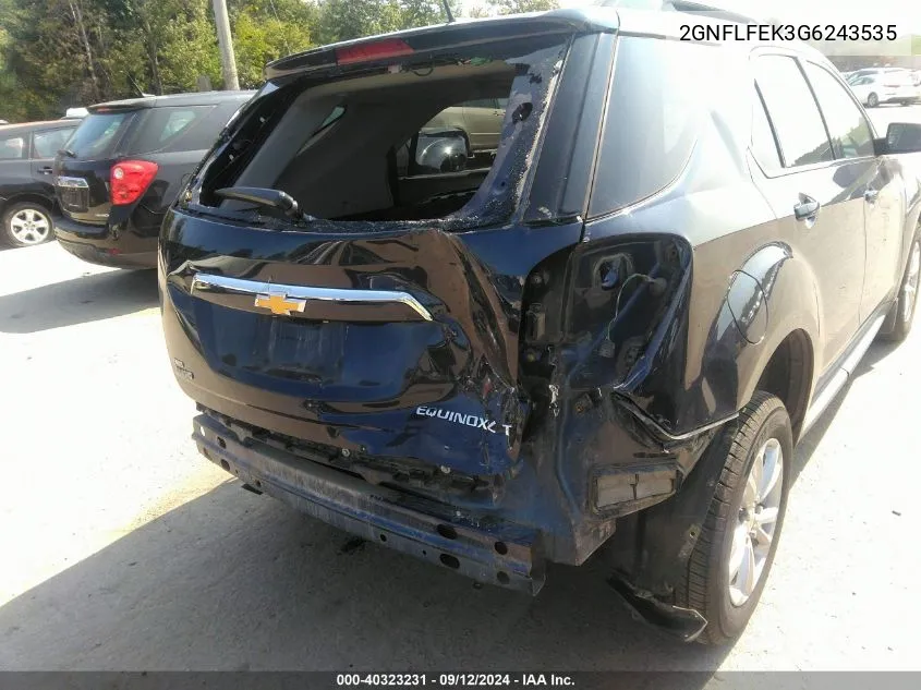 2GNFLFEK3G6243535 2016 Chevrolet Equinox Lt