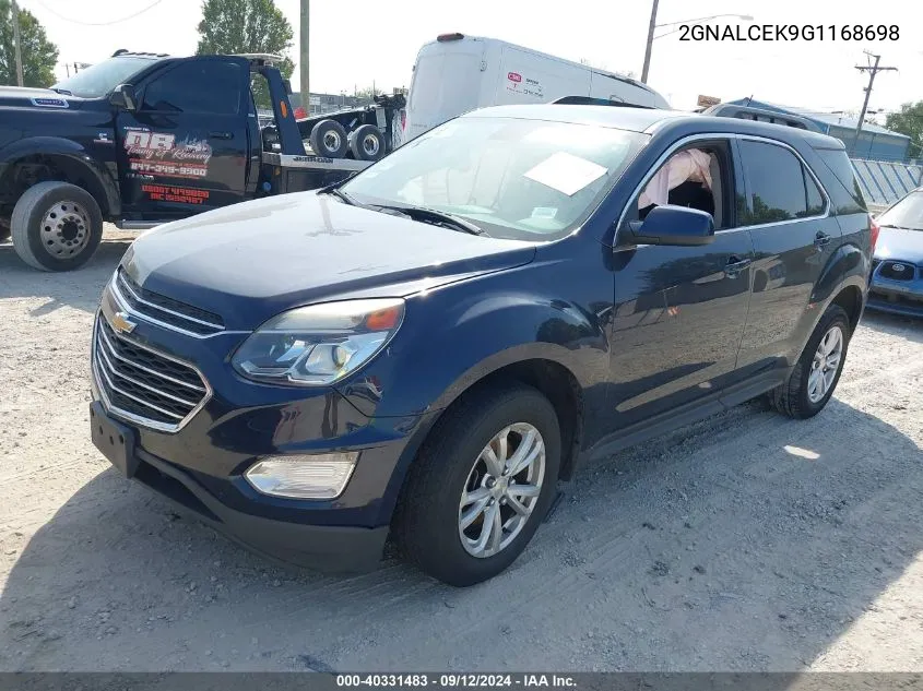 2GNALCEK9G1168698 2016 Chevrolet Equinox Lt