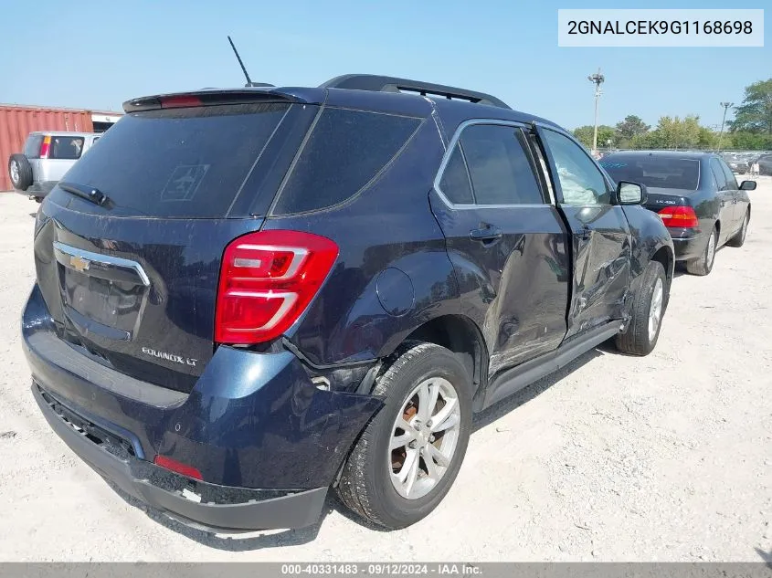 2GNALCEK9G1168698 2016 Chevrolet Equinox Lt