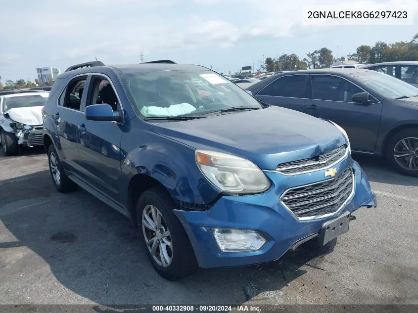 2GNALCEK8G6297423 2016 Chevrolet Equinox Lt