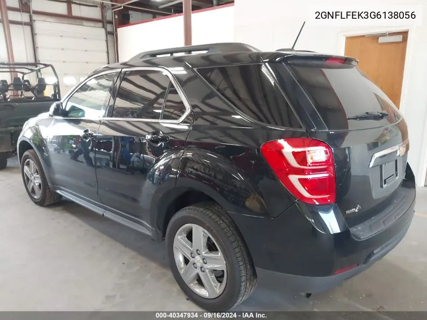 2GNFLFEK3G6138056 2016 Chevrolet Equinox Lt