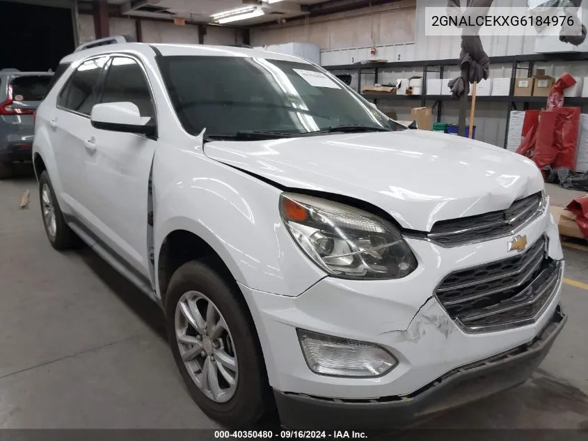 2GNALCEKXG6184976 2016 Chevrolet Equinox Lt