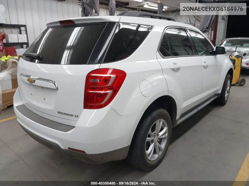 2GNALCEKXG6184976 2016 Chevrolet Equinox Lt