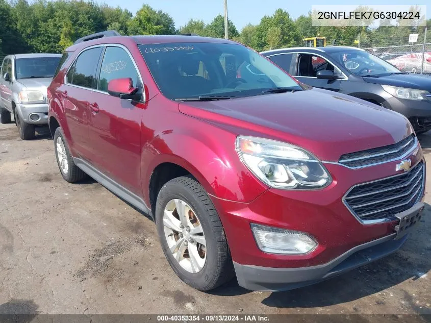 2GNFLFEK7G6304224 2016 Chevrolet Equinox Lt